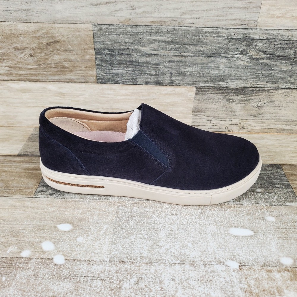 Birkenstock Oswego Shoes Mens 9 / Womens 11 Midnight Slip On Round Toe